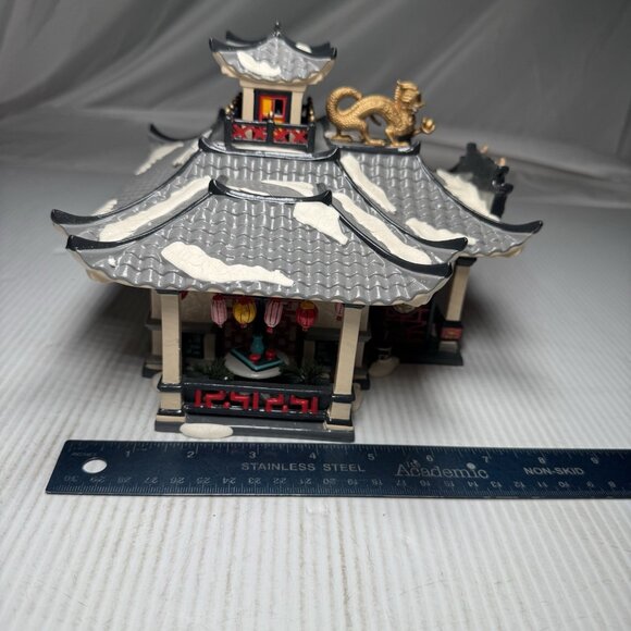 Department 56 Snow Village Lucky Dragon Restaurant 56.55011 Vintage READ - Picture 4 of 9
